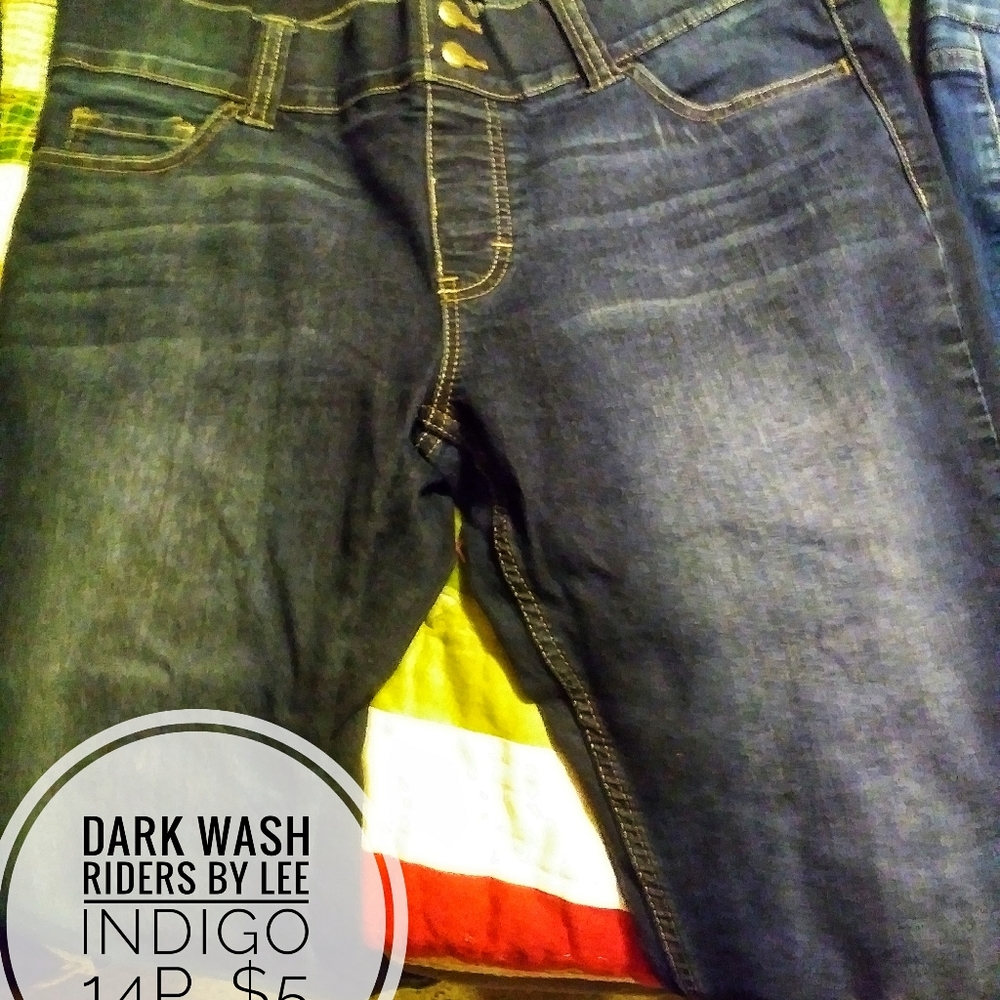 Lee jeans stretchy. Riders by Indigo 14p 16p